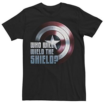 Men's Marvel The Falcon And The Winter Soldier Wield The Shield Tee