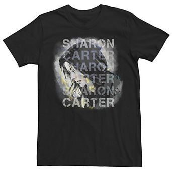 Men's Marvel The Falcon And The Winter Soldier Sharon Carter Text Tee