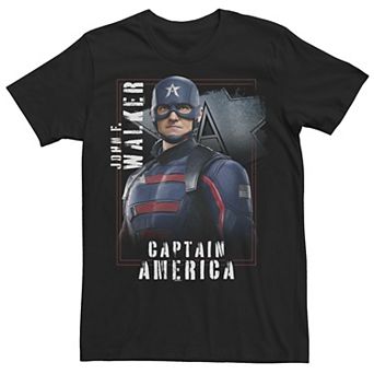 Men's Marvel Falcon And The Winter Soldier Walker Captain America Tee