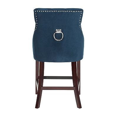 Safavieh Eleni Tufted Wing Back Counter Stool 2-piece Set