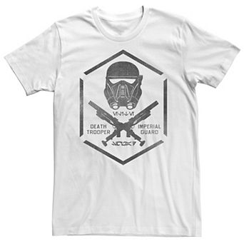Big & Tall Star Wars Rogue One Death Trooper Imperial Guard Logo Tee