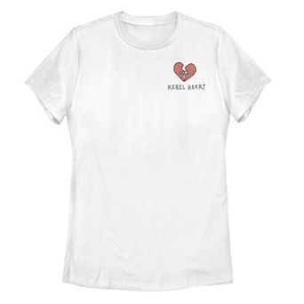 Disney's Cruella Juniors' Rebel Heart Logo Tee