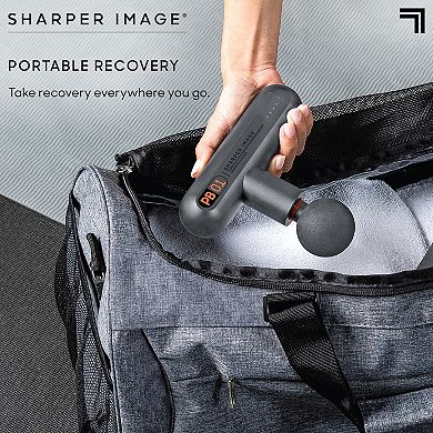 Sharper Image Powerboost Move Deep Tissue Travel Percussion Massager