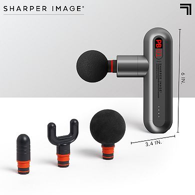 Sharper Image Powerboost Move Deep Tissue Travel Percussion Massager