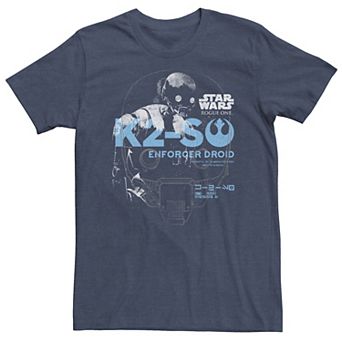 Big & Tall Star Wars K2SO Lines Tee