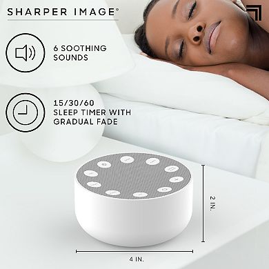 Sharper Image Sleep Therapy White Noise Machine