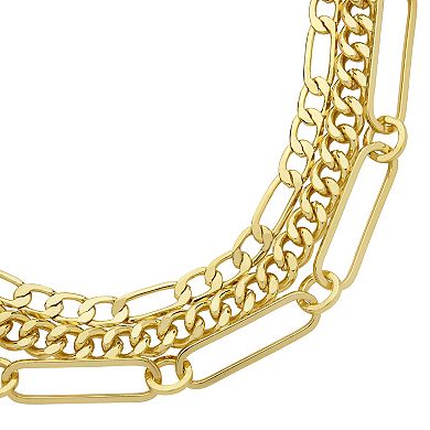 MC Collective Layered Chain Bracelet