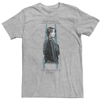 Big & Tall Star Wars Rogue One Jyn Defiance U-Wing Tee