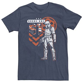 Big & Tall Star Wars Trooper 3 Star Profile Tee