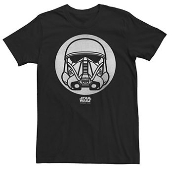 Big & Tall Star Wars Red And White Stormtrooper Mask Portrait Tee