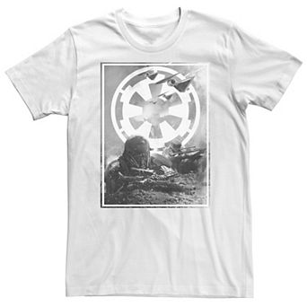 Big & Tall Star Wars Death Trooper World Blast Poster Tee
