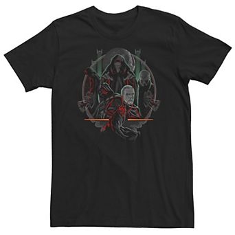 Big & Tall Star Wars Bad Guys Group Shot Tee