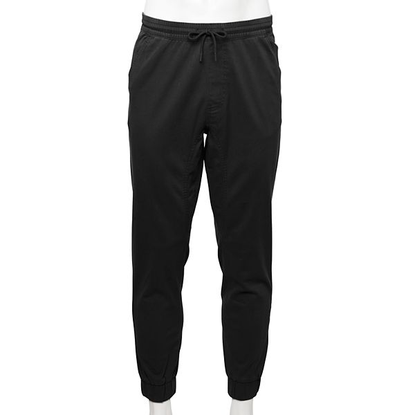 Men's jeans joggers - black P404   - Men's clothing online