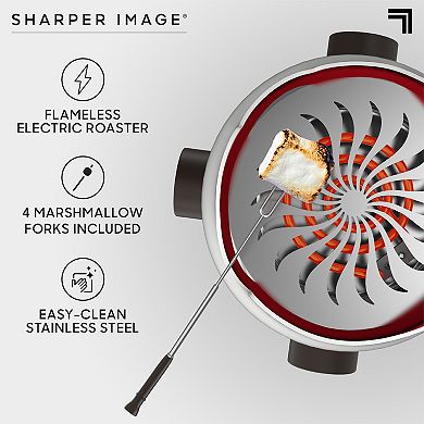 The Sharper Image Flameless Marshmallow S'mores Maker
