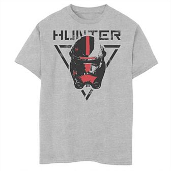 Boys 8-20 Star Wars The Bad Batch Hunter Tonal Hemet Portrait Graphic Tee