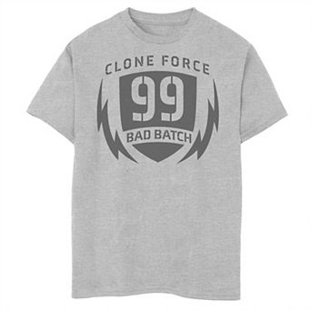 Boys 8-20 Star Wars The Bad Batch Clone Force 99 Crest Stamp Graphic Tee