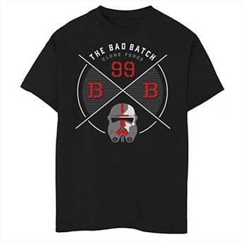 Boys 8-20 Star Wars The Bad Batch Simple Helmet logo Graphic Tee