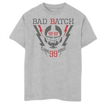 Boys 8-20 Star Wars The Bad Batch Clone Force Lightning Logo Graphic Tee