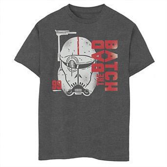 Boys 8-20 Star Wars The Bad Batch Clone Big Head Portrait Graphic Tee