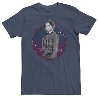 Big & Tall Star Wars Rogue One Jyn Join the Rebellion Tee