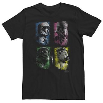 Big & Tall Star Wars Rogue One Galactic Defense Trooper Square Tee