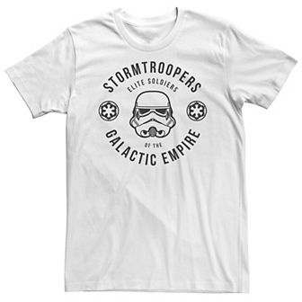 Big & Tall Star Wars Elite Soldier Shooters Logo Tee