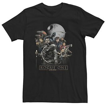 Big & Tall Star Wars Rogue One Group Shot Tee