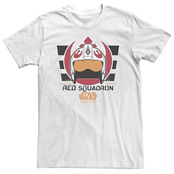 Big & Tall Star Wars Rogue One Red Squadron Logo Tee