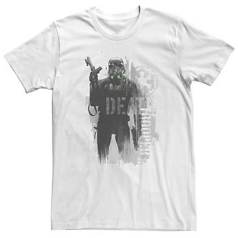 Big & Tall Star Wars Rogue One Death Trooper Grunge Tee