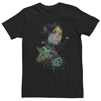 Big & Tall Star Wars Jyn Erso Space Lines Rogue One Tee