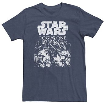 Big & Tall Star Wars Rogue One Troops Of Death Fire Tee