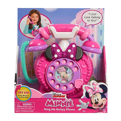 Disney Junior's Minnie Mouse Happy Helpers Rotary Phone Toy
