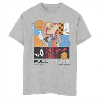 Boys 6-20 Space Jam 2 Lola Bunny And Squad Portrait Panel Collage Graphic Tee