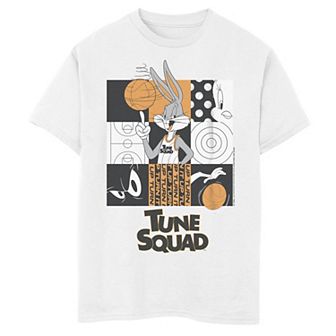 Boys 8-20 Space Jam 2 Bugs Bunny Panel Collage Graphic Tee