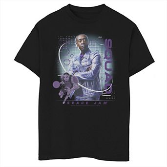 Boys 6-20 Space Jam 2 Goon Squad Purple Hue Portrait Graphic Tee