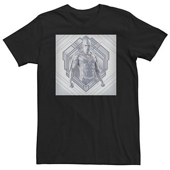 Big & Tall Marvel WandaVision The Vision White Appearance Poster Tee