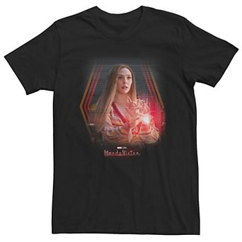 Big & Tall Marvel WandaVision Wandas Powers Portrait Tee