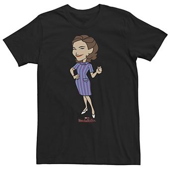 Big & Tall Marvel WandaVision Agatha Harkness Simple Retro Portrait Tee