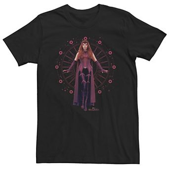 Big & Tall Marvel WandaVision The Scarlet Witch Floating Portrait Tee