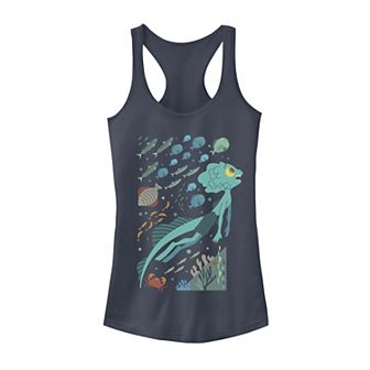 Disney / Pixar's Luca Juniors' Swimming With Fishes Graphic Tank Top