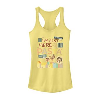 Disney / Pixar's Luca Juniors' Here For The Pasta Graphic Tank Top