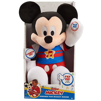 Disney Junior Mickey Mouse Funhouse Singing Fun Mickey Mouse Plush