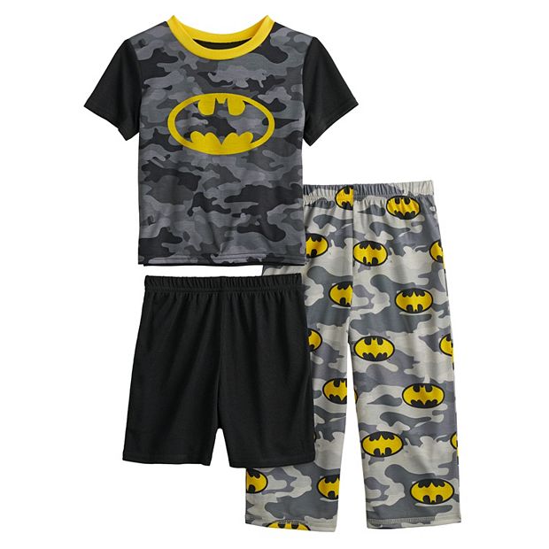 Pyjama Batman 2 Pièces Pour Garçon – Wormser – Confortable Et Doux – Bleu Et Noir – Taille 8-10 Ans