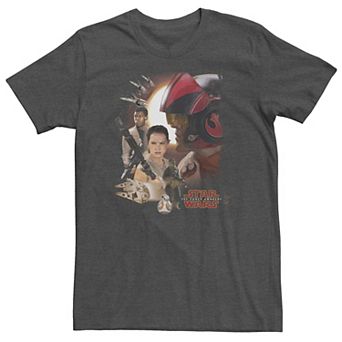 Big & Tall Star Wars Force Awakens New Alliances Tee