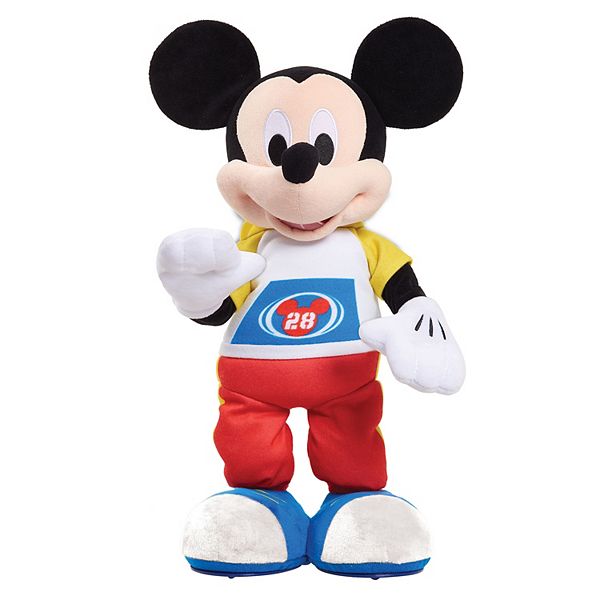 Disney Standing 24 Mickey Mouse Plush Stuffed Animal Toy Blue Shorts Pants