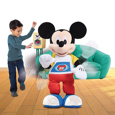 Disney Junior Mickey Mouse Stretch Break Feature Mickey Plush