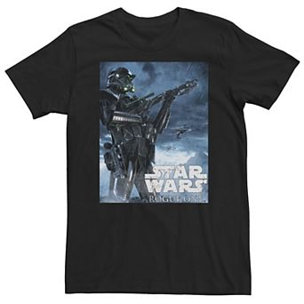 Big & Tall Star Wars Death Trooper Equipped Poster Tee