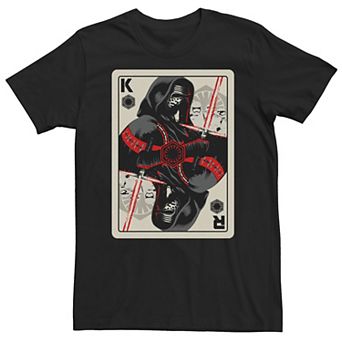 Big & Tall Star Wars Sith Playing Card Tee