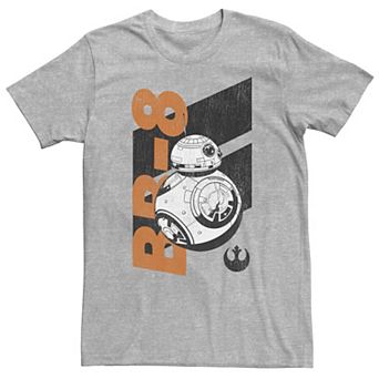 Big & Tall Star Wars BB-8 Simple Banner Tee