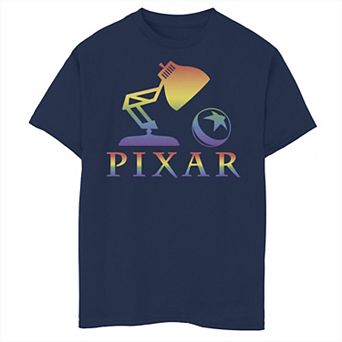 Disney / Pixar Boys 8-20 Logo Rainbow Tee